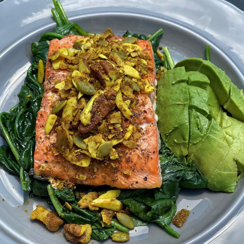 Golden Salmon in 20 minutes or less